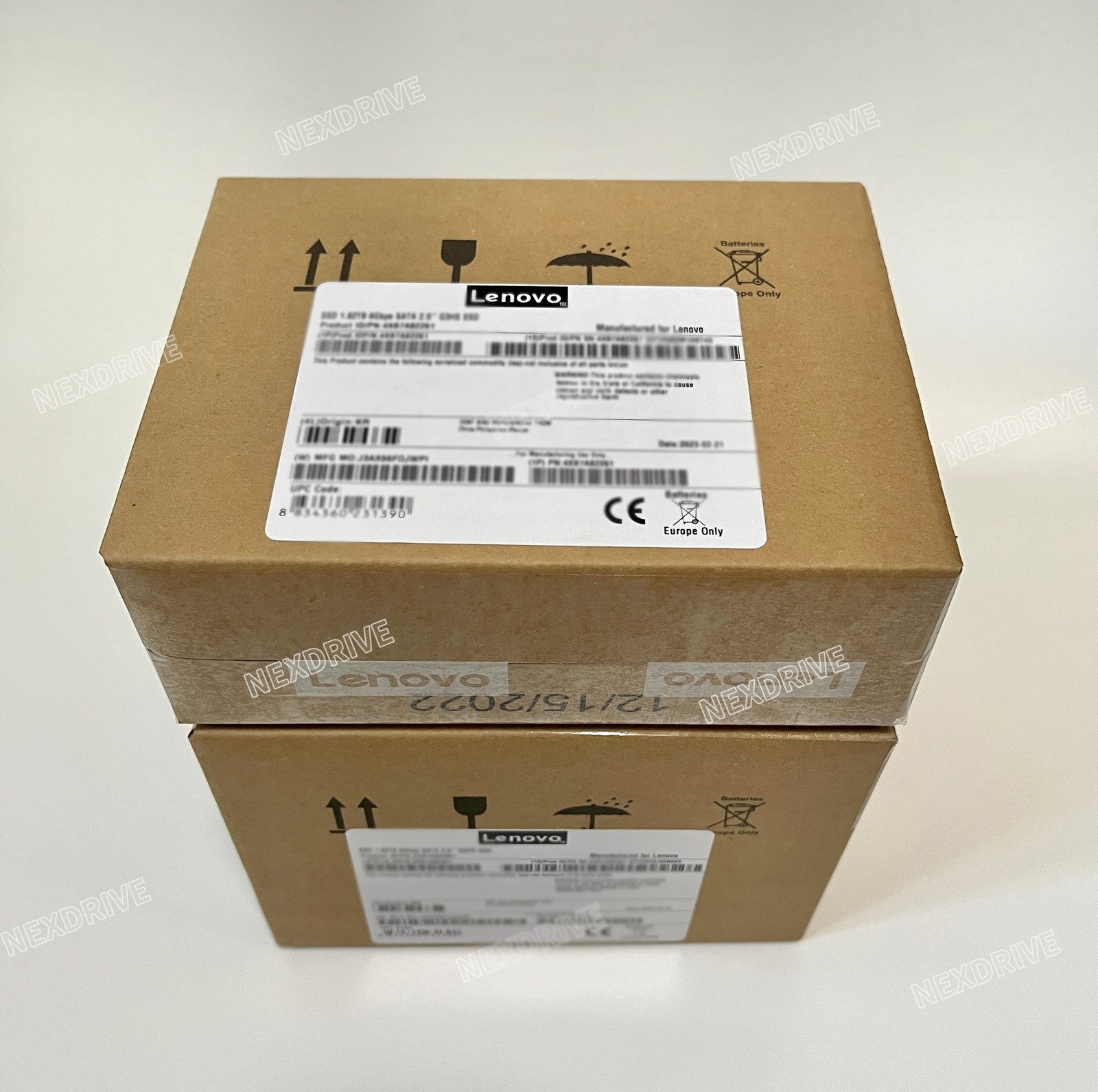 Lenovo 500GB 81Y9727 81Y9726 81Y3857 7.2K 2.5" System X SATA 6Gbps SFF HDD