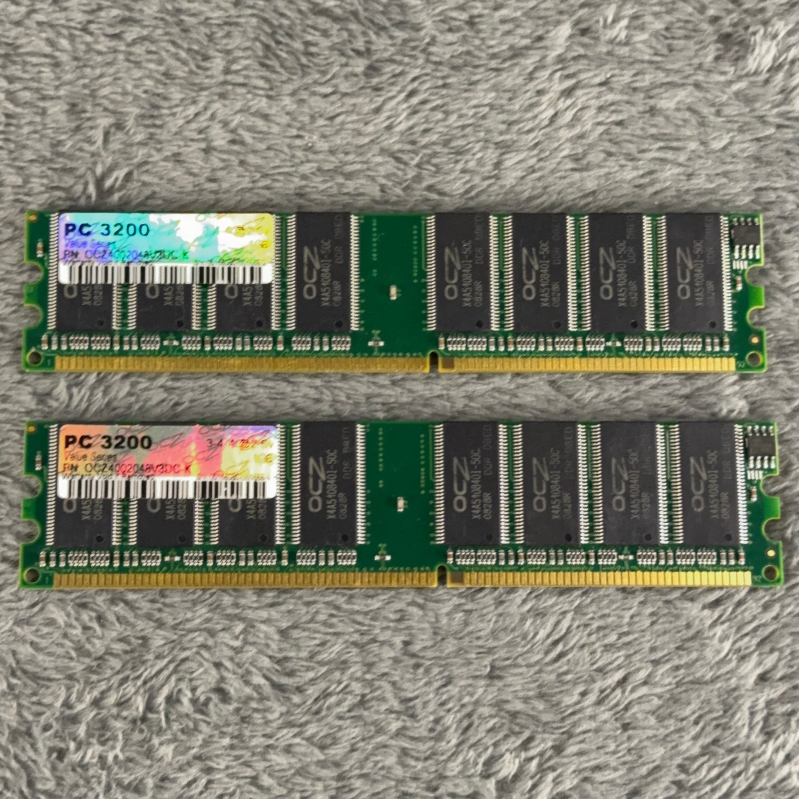 OCZ Value Series PC3200 2GB Kit (2x1GB) DDR-400 Desktop RAM OCZ4002048V3DC-K