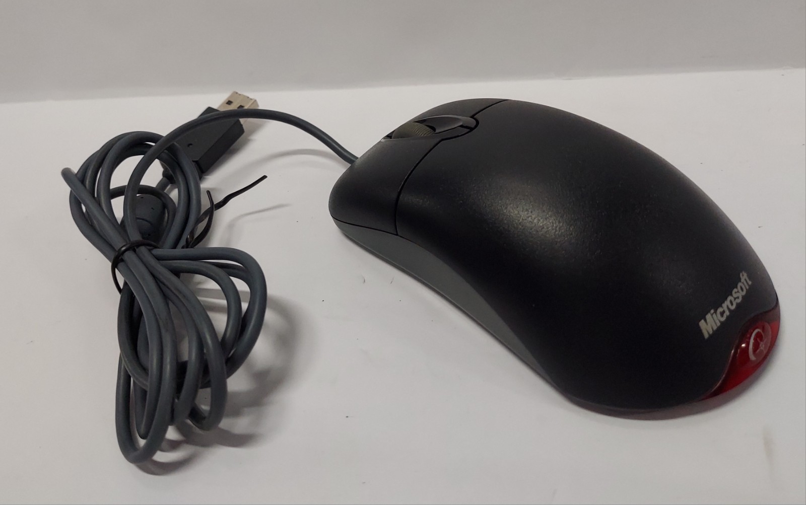 Microsoft Wheel Mouse Optical USB X802382 1.1A Black Tested