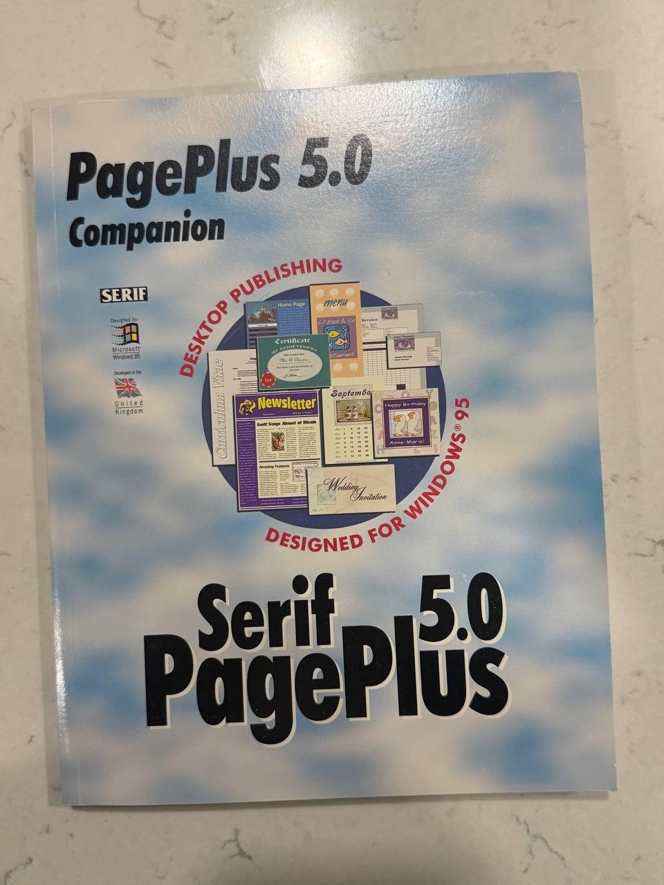 Vintage 1997 Serif PagePlus 5.0 Companion Desktop Publishing User Guide Manual