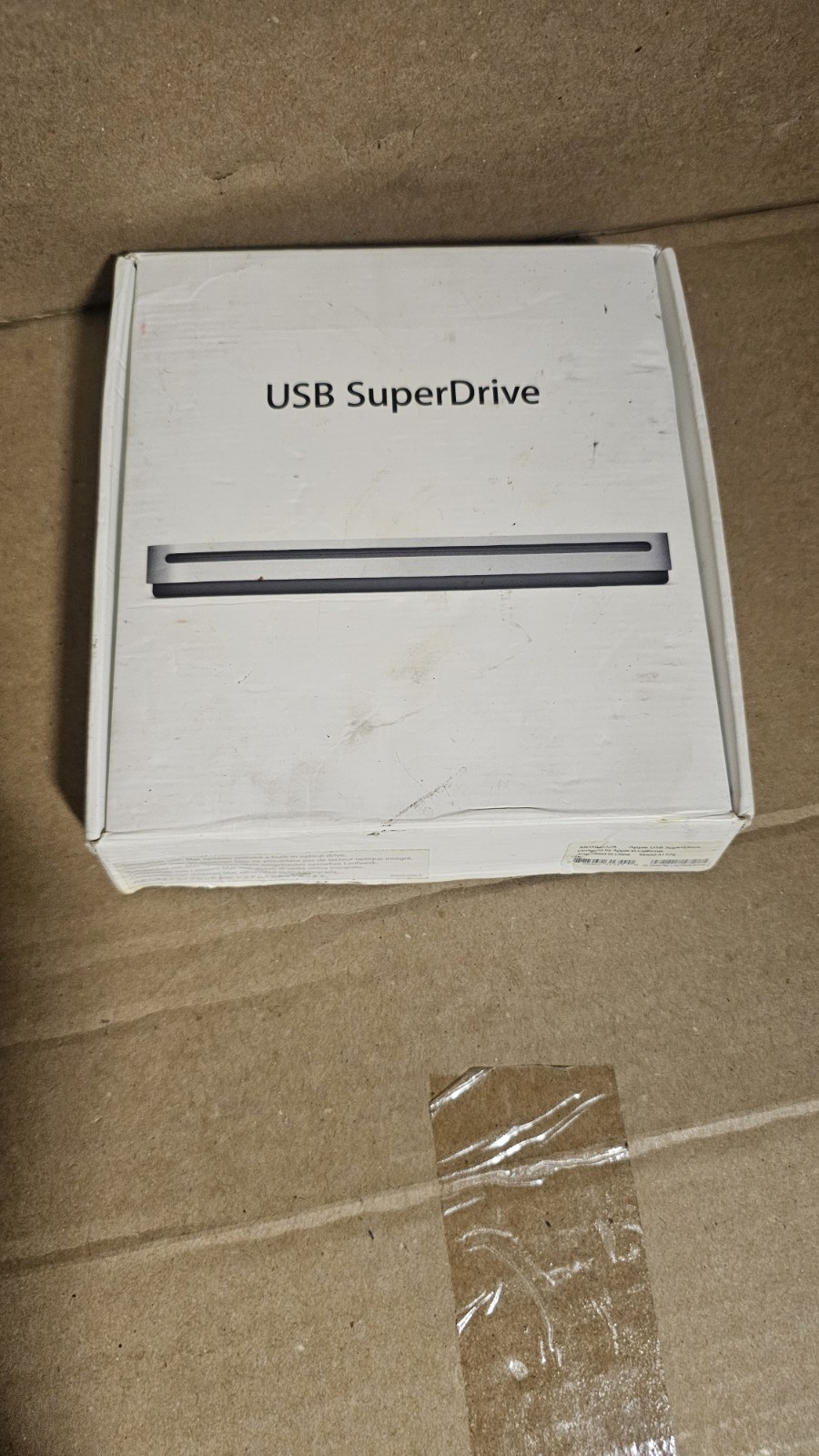 Apple USB SuperDrive Model A1379 MD564ZM/A  WITH BOX -Excellent Condition