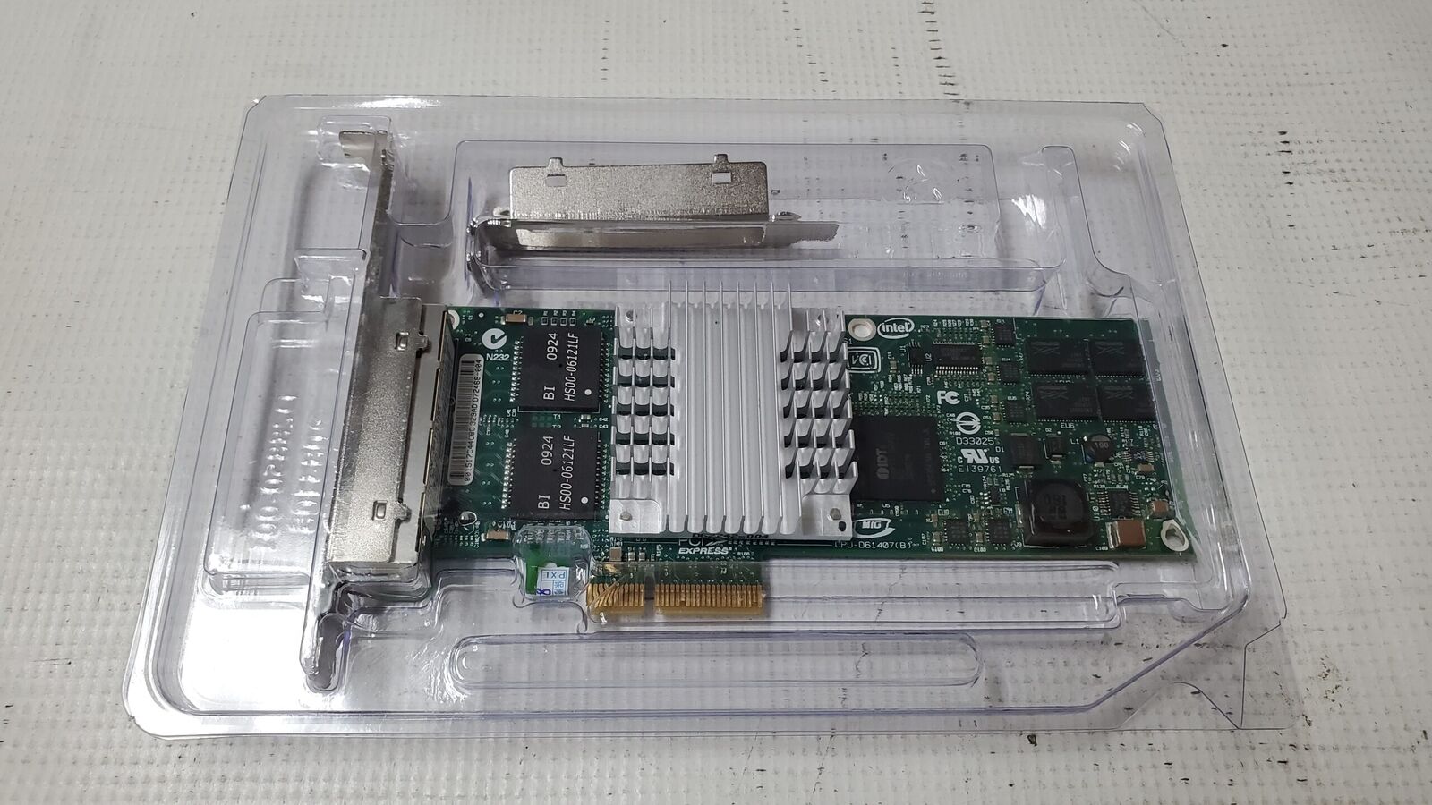 New IBM / Intel 39Y6138 Pro/1000 PT 4 Port Network Adapter HH & FH Adapter