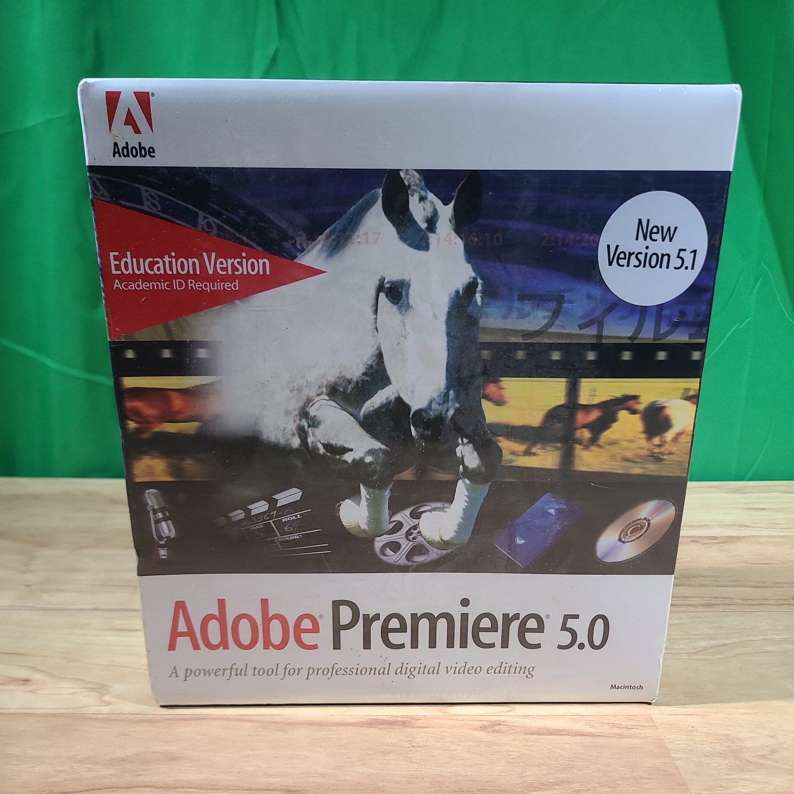 Adobe Premiere 5.0 / 5.1 CD-ROM For Macintosh - NEW SEALED