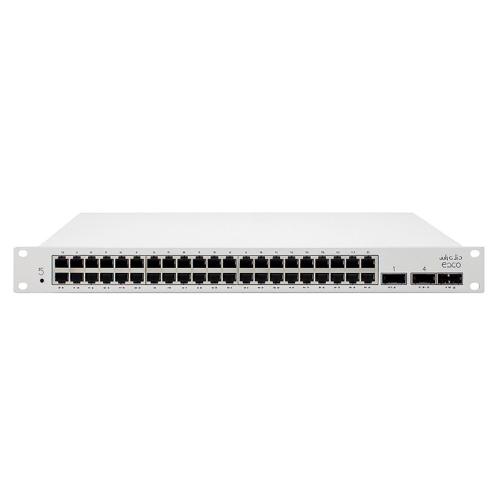 Cisco MS225-48LP-HW 48× Gigabit PoE  4× 10G SFP+ Uplinks  1 Year Warranty