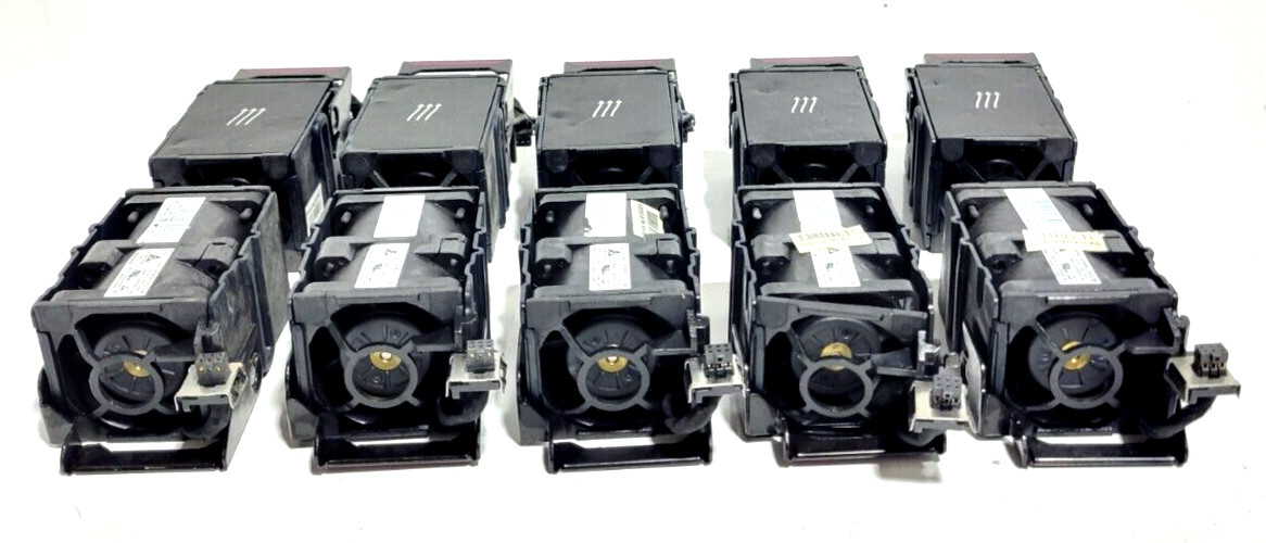 LOT OF 10 DELTA FAN GFM0412SS FOR HP DL360 SERVER GEN8 MODULE 554752-001/002