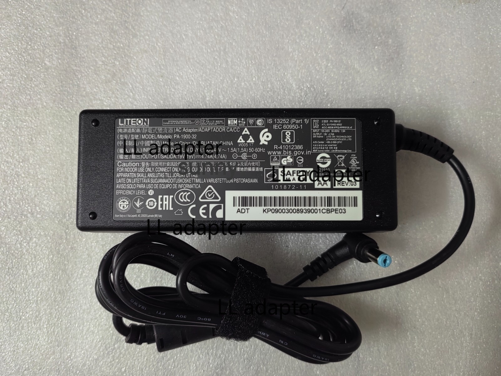 Original LITEON PA-1900-32 19V 4.74A 90W For Acer Aspire U27-880 AIO adapter NEW