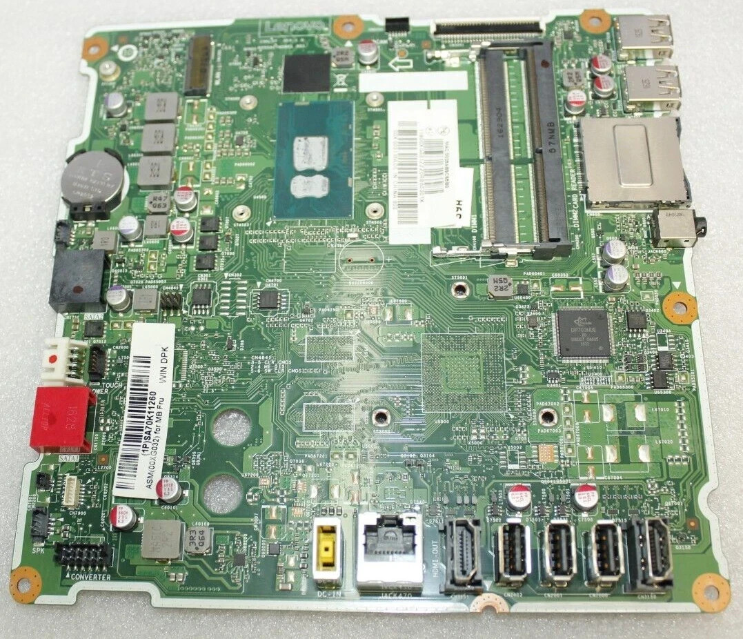 Genuine Lenovo AIO 300-23ISU Intel i5-6200U Motherboard 00XG031 00XG032