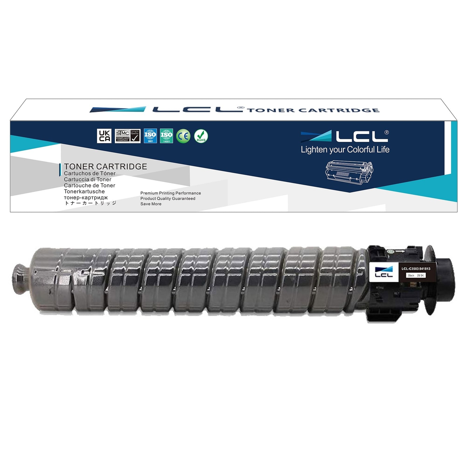 LCL Compatible Toner Cartridge Replacement for Ricoh 841813 MP C3003 C3503 C3...