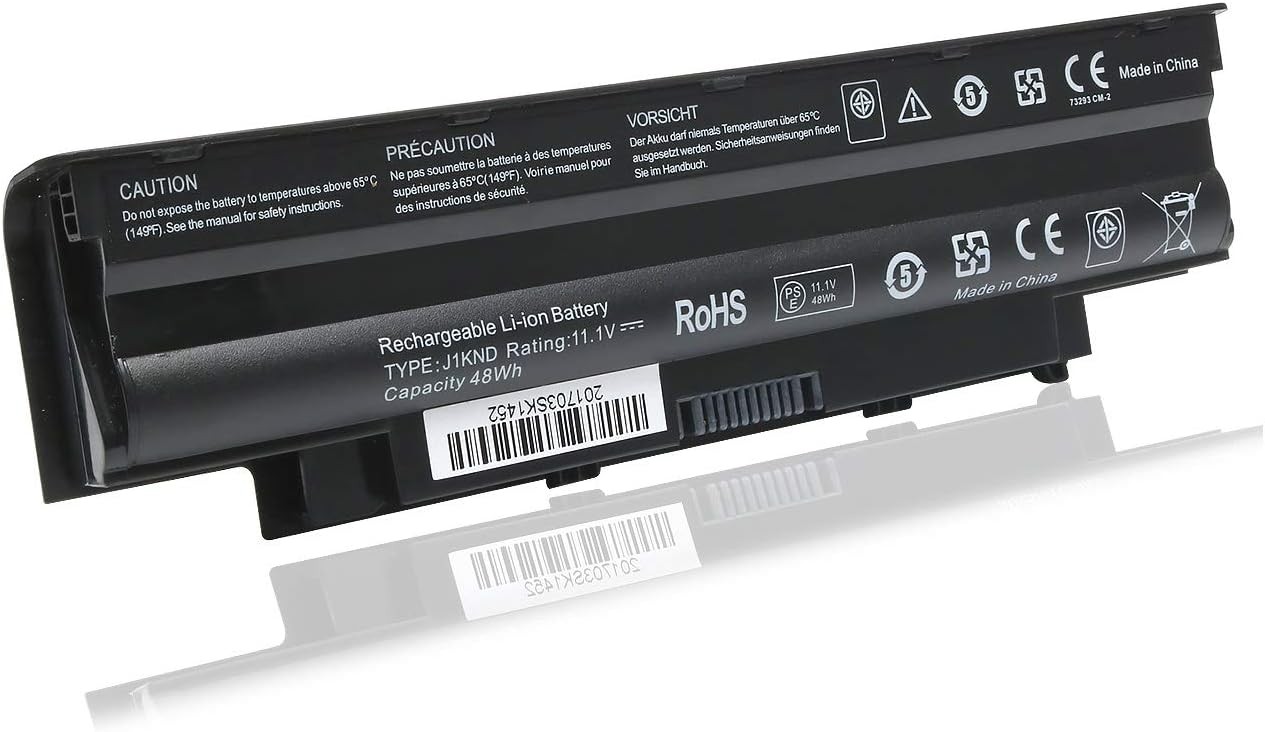 J1KND Replacement Laptop Battery 11.1V 48Wh for Dell Inspiron Compatible