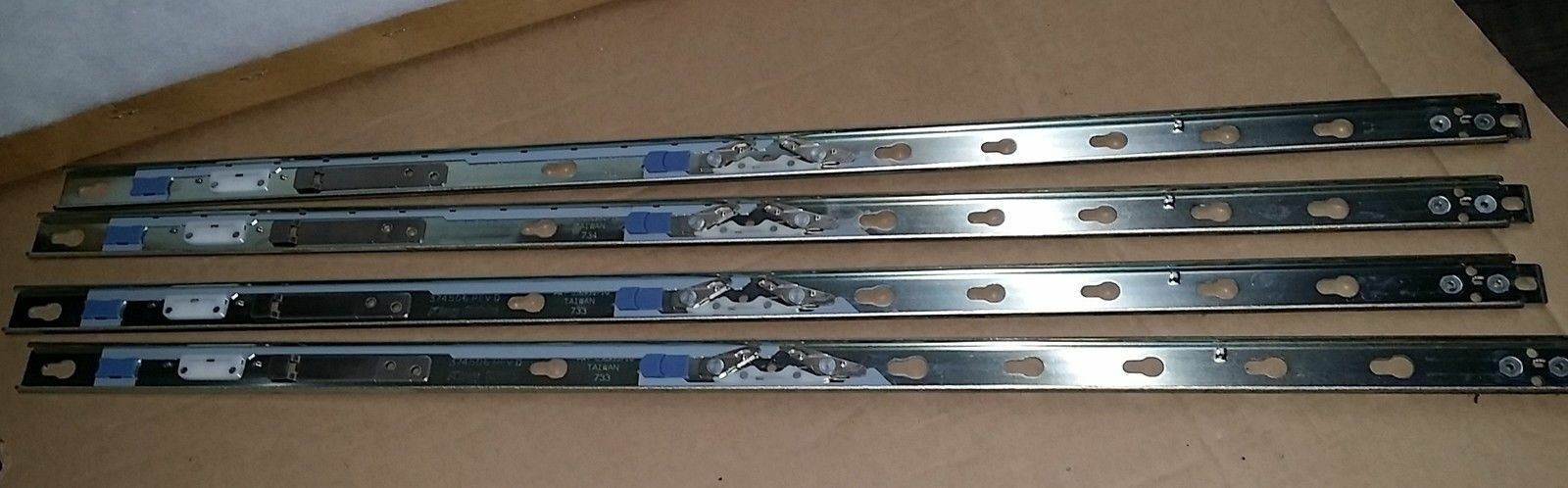Two pair of King Slide 374506 Rev D 733/734  Server slide