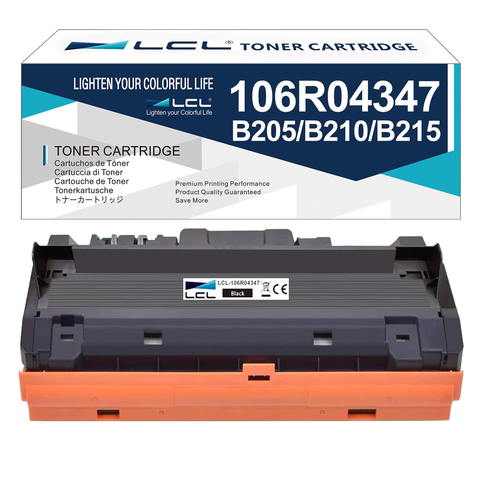 LCL W1350X/K High-Yield Toner Cartridge 1-Pack Black for Xerox B205 B210 B215
