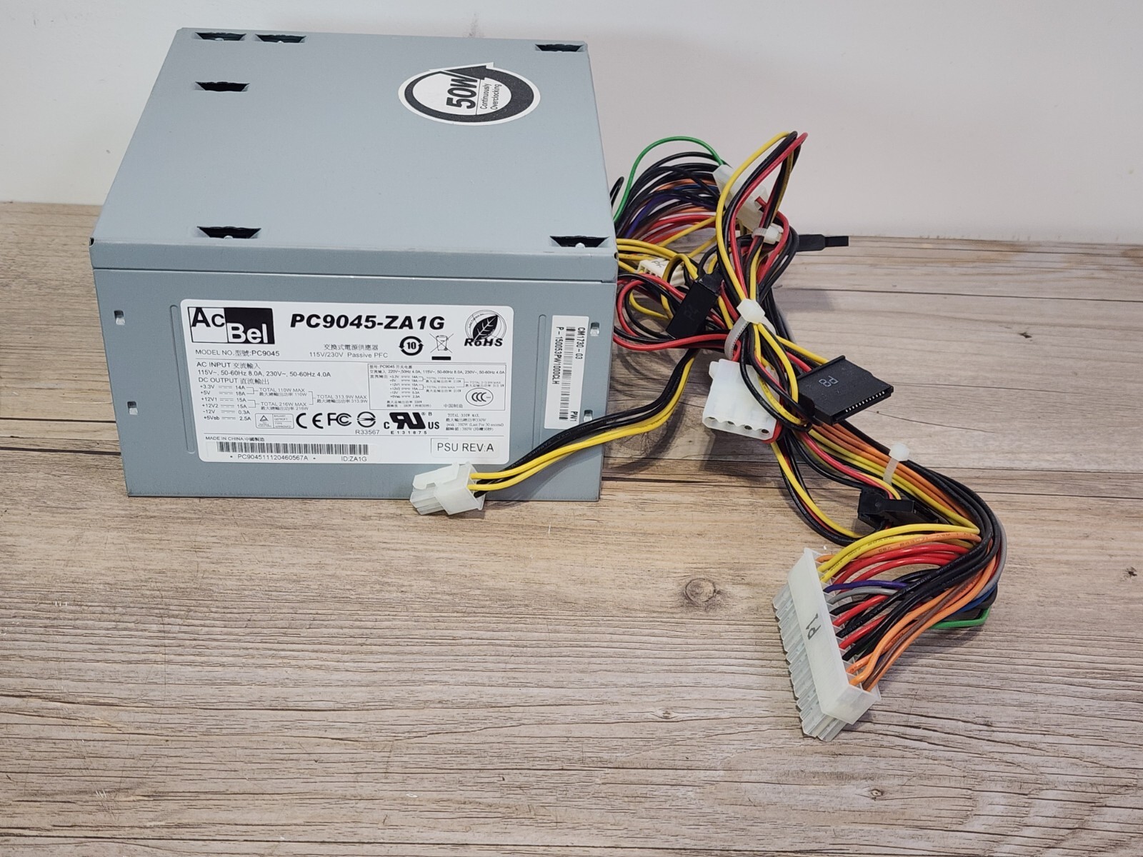Power Supply Replacement for AcBel PC9045-ZA1G /Asus