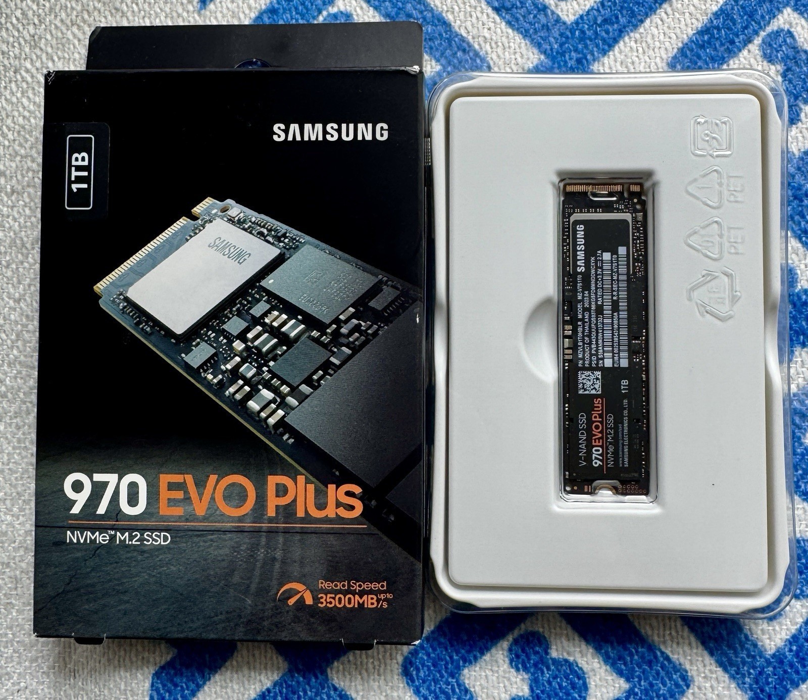 Samsung 970 EVO Plus 1TB M.2 NVMe Internal SSD