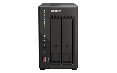 QNAP Turbo NAS TS-253E-8G SAN/NAS Storage System (ts253e8gus)