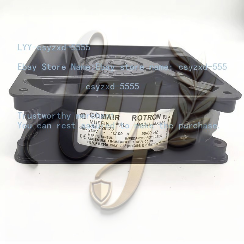 COMAIR ROTRON MX3A4 230V 0.10/0.09A 12038 Cooling Fan