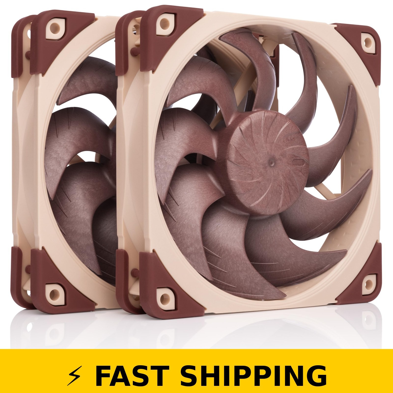 Noctua NF-A12x25 G2 PWM Sx2-PP Quiet Fans 2x120mm