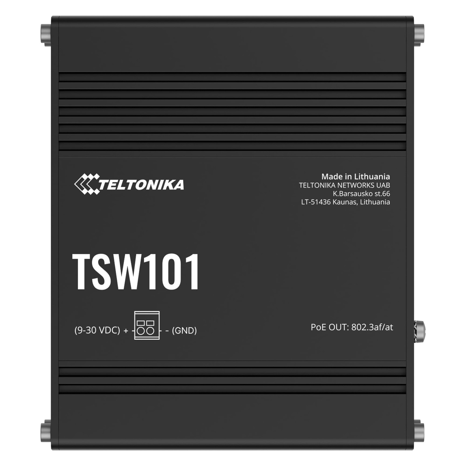 TSW101 TSW101000001 Industrial Gigabit PoE+ Ethernet Switch, 5-Port Unmanaged...