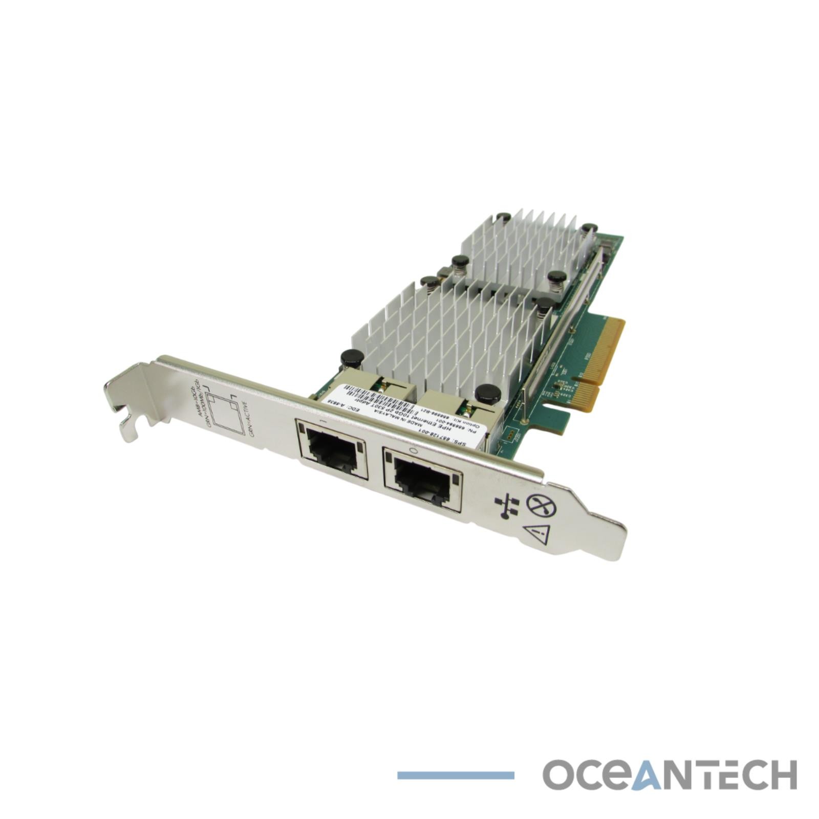 HP 530T 10G 2-Port Dual Port Ethernet Adapter 657128-001