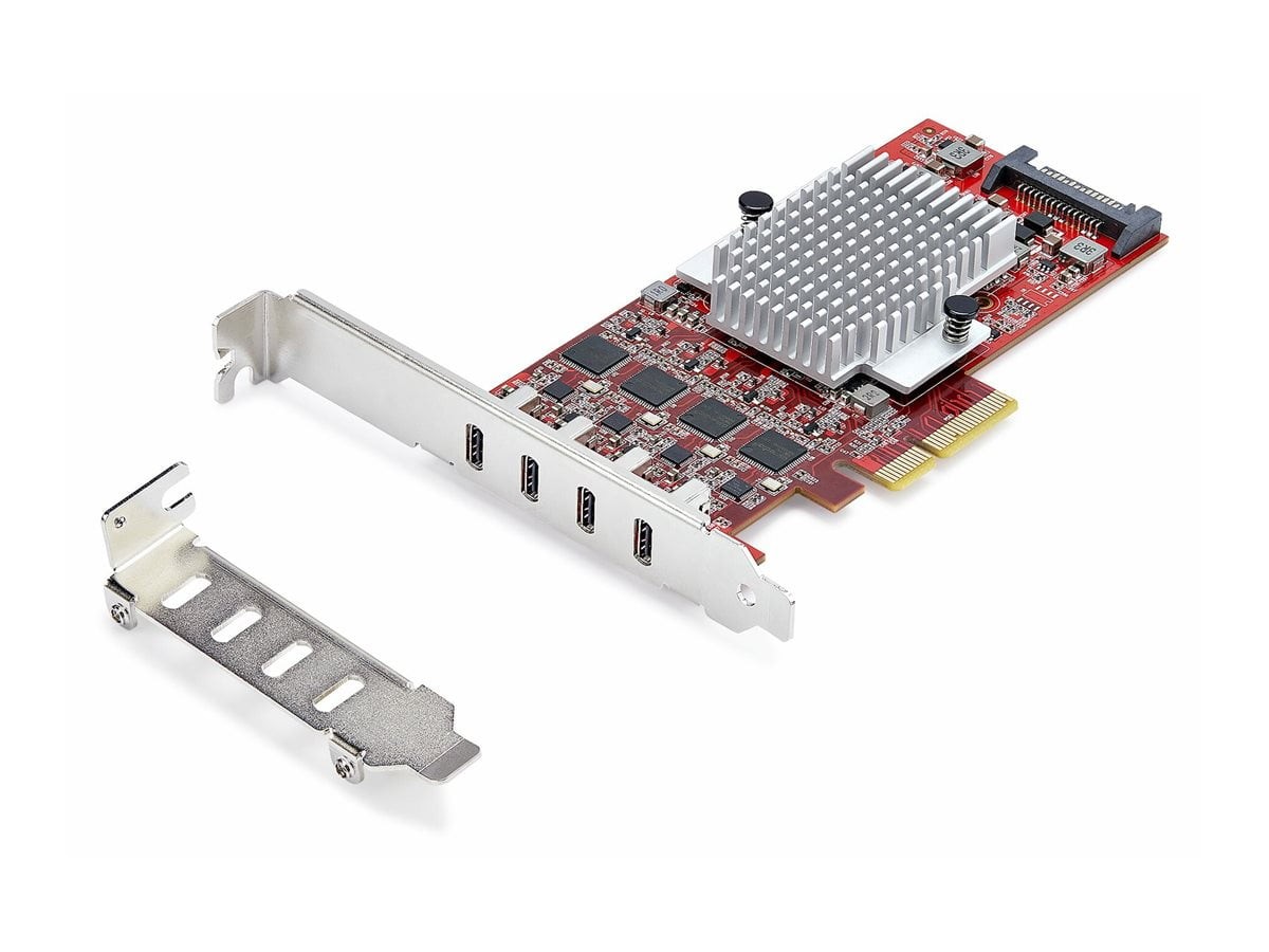 StarTech P10Q4CUSBCARD 4-Port USB-C PCIe Card 10Gbps