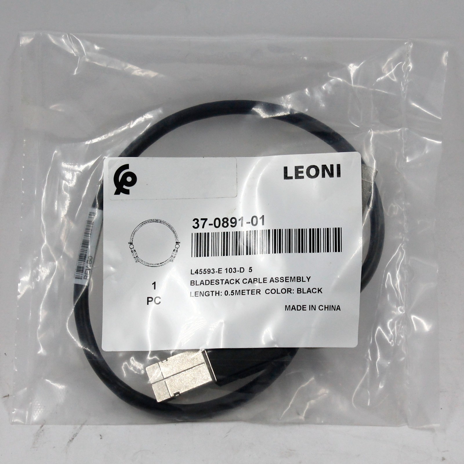 Cisco CAB-STK-E-0.5M 2960s/2960x Stacking Cable
