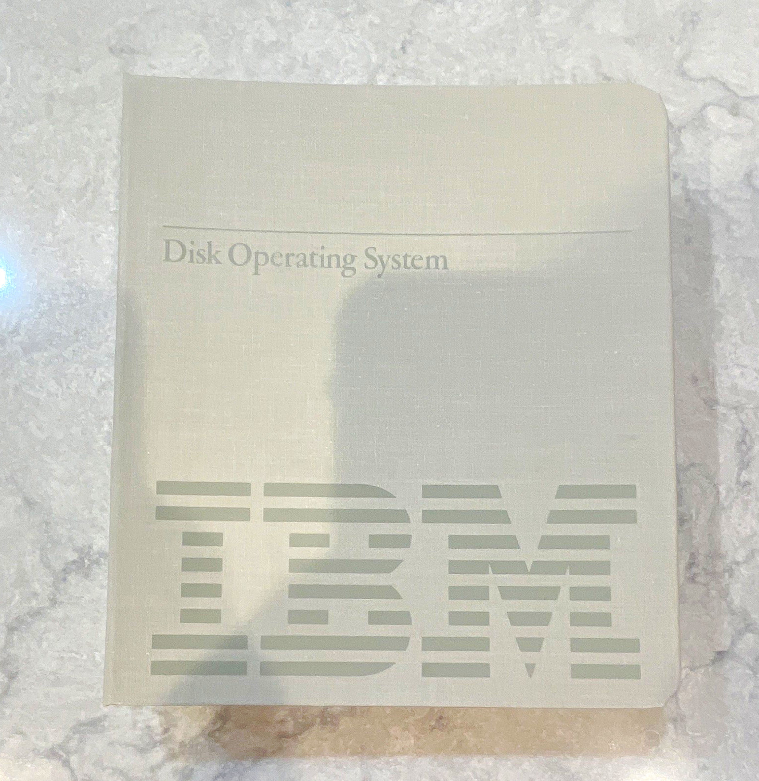 IBM DOS 3.30 w/Instructions Binder w/ 5.25" & 3.25' Floppy Disks, English
