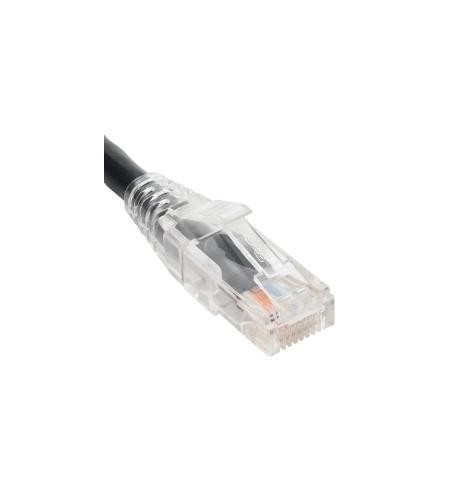 ICC ICC-ICPCSP07BK PATCH CORD- CAT5e- CLEAR BOOT- 7' BLACK