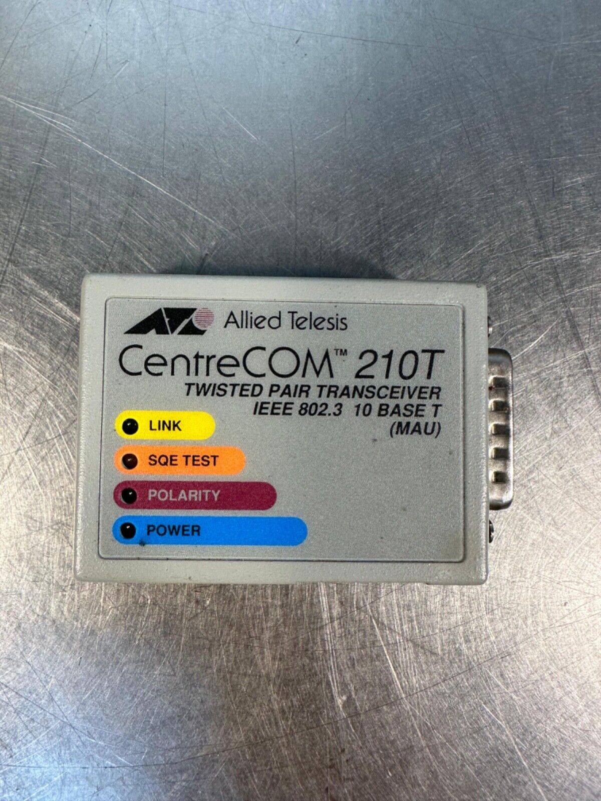 Allied Telesis CentreCOM AT-210T Twisted Pair Transceiver (4c-41)