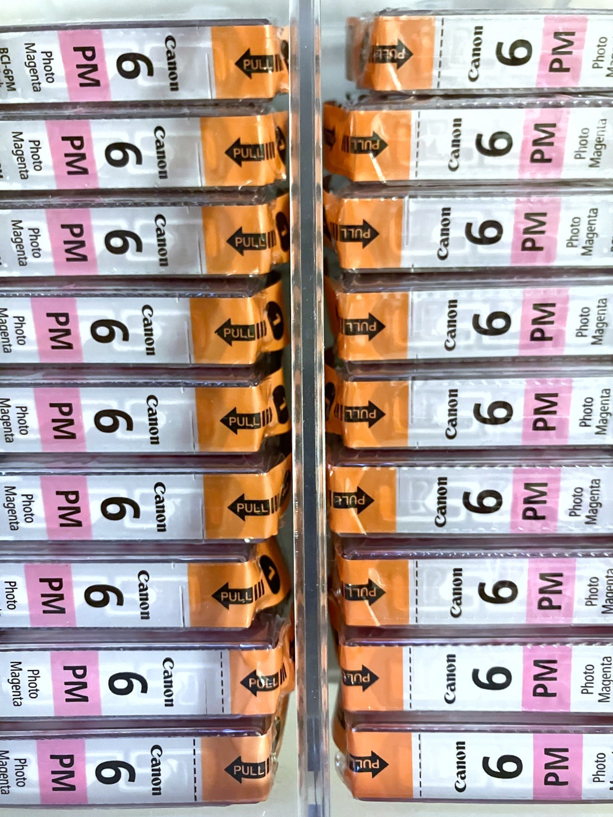 Genuine Canon OEM BCI-6 Photo Magenta Ink Cartridge BCI-6PM Lot i9900. Sealed.