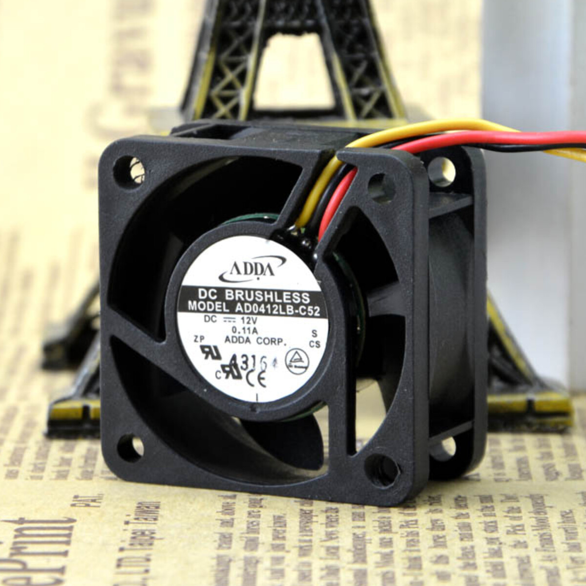 ADDA AD0412LB-C52 4020 DC12V 0.11A Switch Cooling Fan Industrial Small Mute