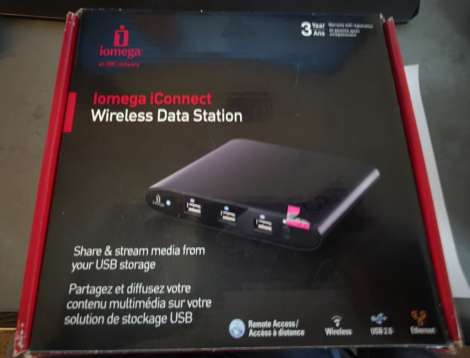 iomega 34779 Diskless System iConnect Wireless Data Station