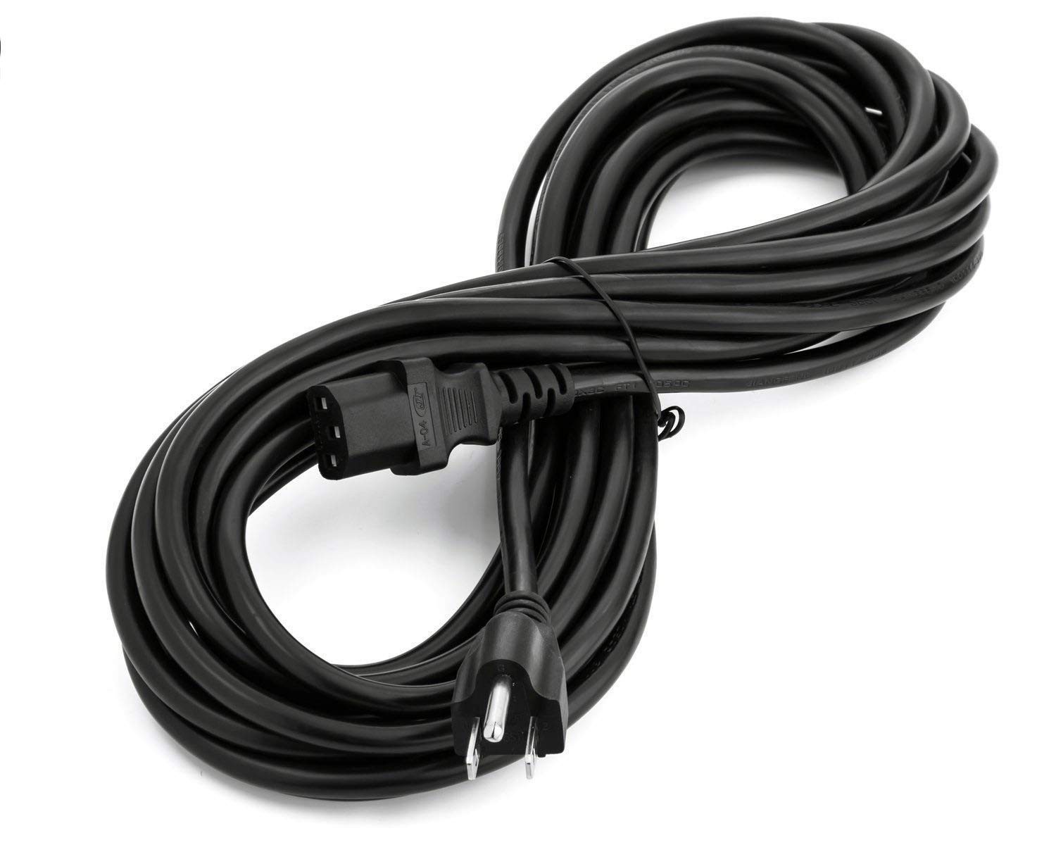 10 FT POWER CORD CABLE FOR HP 27MQ, 27XQ, X27I, 27YH, 27SV, 27W MONITOR