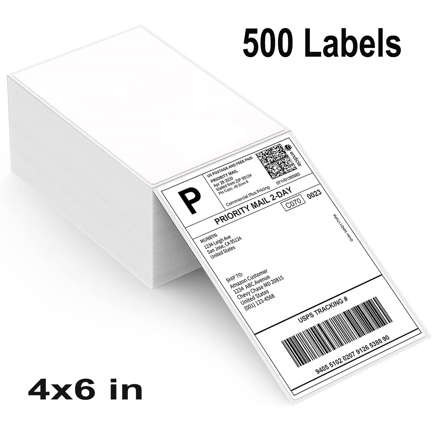 Phomemo 4x6 Bluetooth Thermal Label Printer Wireless for USPS FedEx UPS LOT