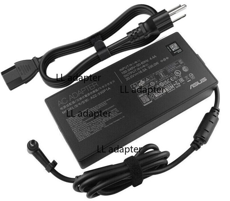 Original 20V 16.5A 330W Asus ROG Strix Scar 16 G634JY-XS97 Charger AC Adapter