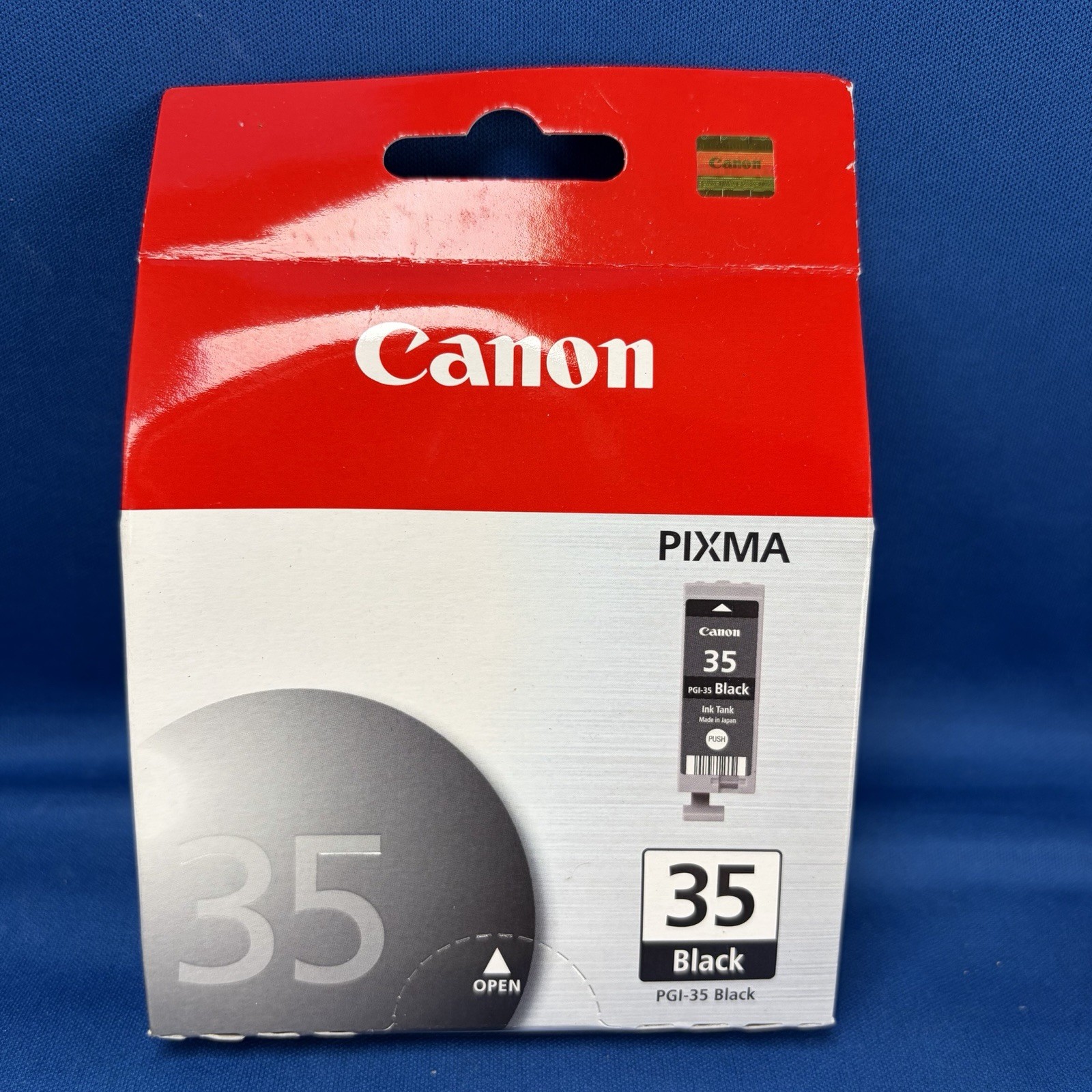 Genuine Canon PGI-35 Black Printer Ink Cartridge Pixma IP100 IP110 New Sealed