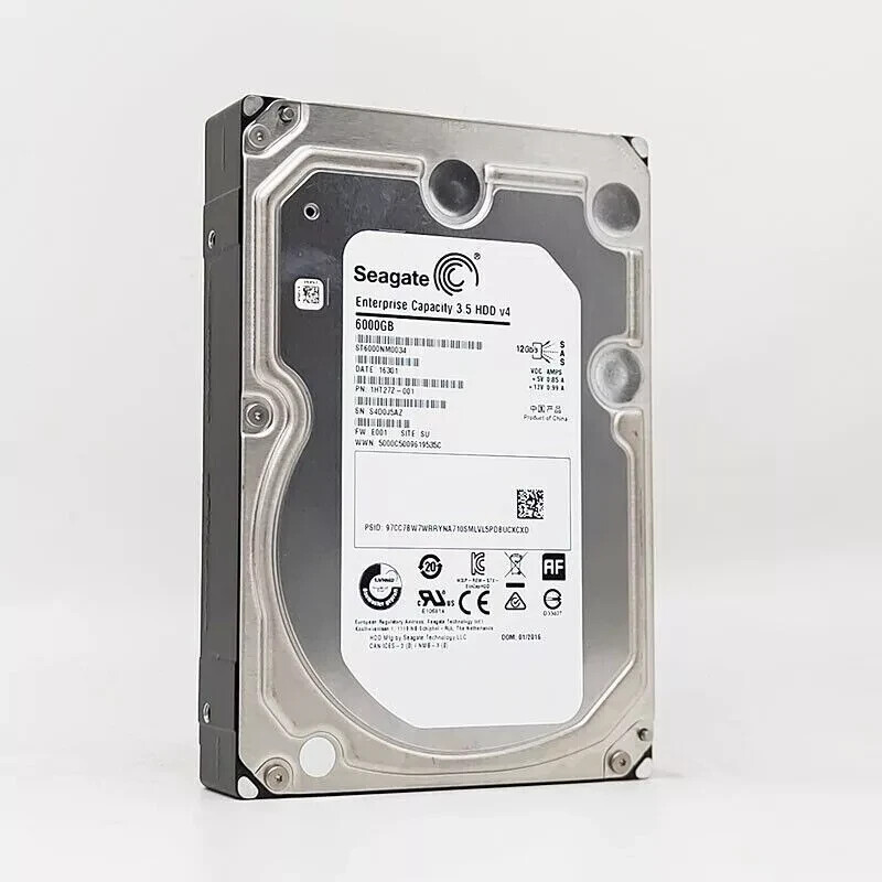 FOR Seagate ST6000NM0034 6TB 7.2K 3.5" 12Gbps Cache 128MB 6000 GB SAS Hard Drive