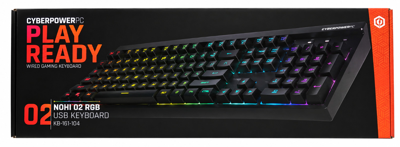 CYBERPOWER PC - NOHI 02 RGB Gaming Keyboard - NEW IN BOX