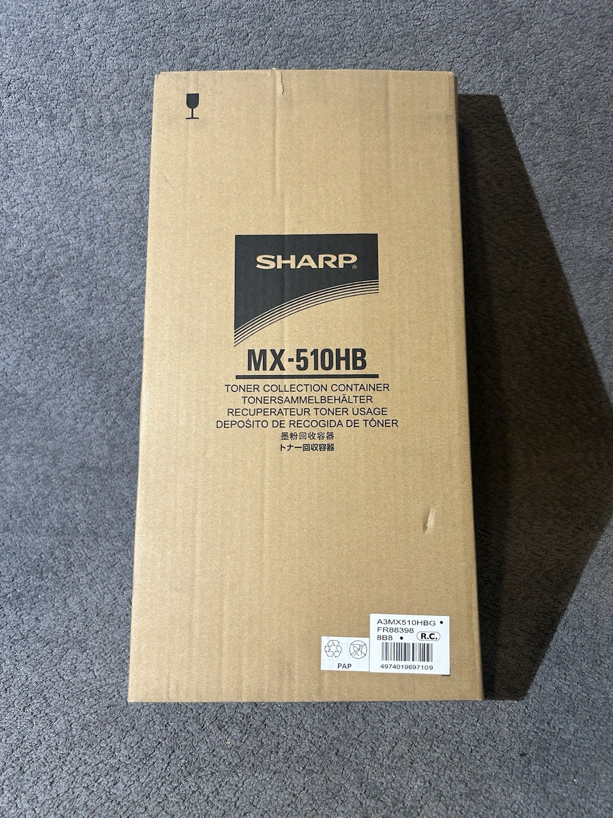 SHARP/MX-510HB Toner Collection Container