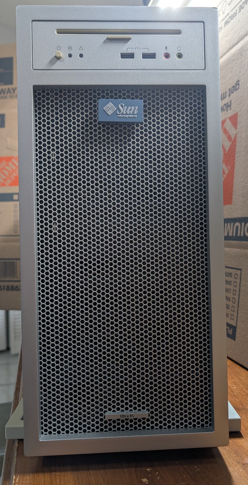 Sun Microsystems Ultra 45 Dual CPU UNIX Workstation 4G RAM 250G HD Solaris 10