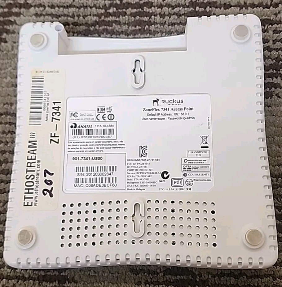 Ruckus ZoneFlex 7341 901-7341-US00 Wireless Access Point m563