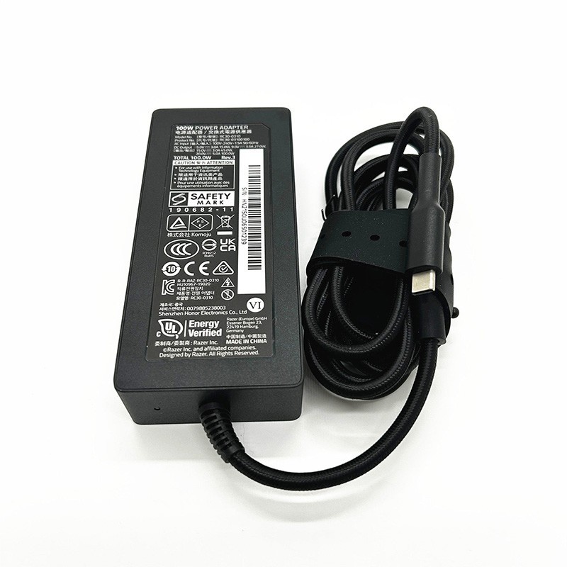 Genuine RAZER Stealth 100W Laptop Charger 20V 5A USB-C Power Adapter RC30-0310