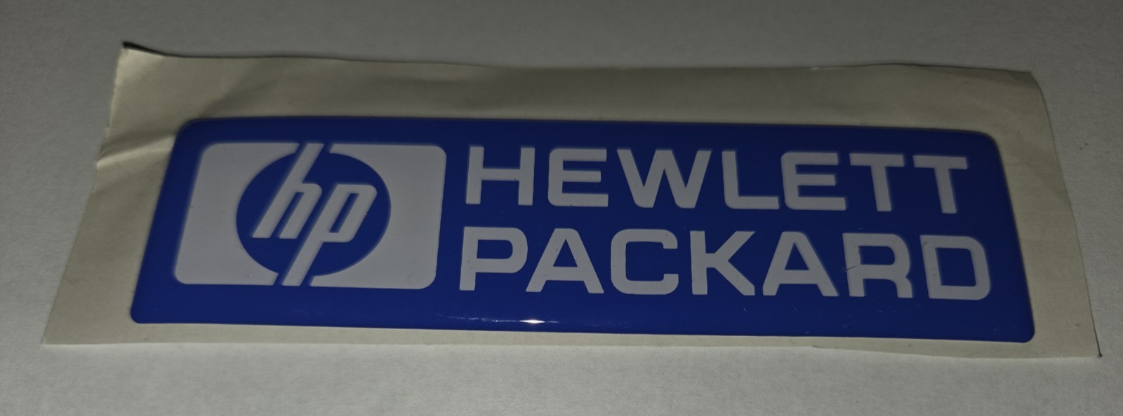 Vintage NOS HP Hewlett Packard Bubble Sticker 4.5 x 1.25 Inches