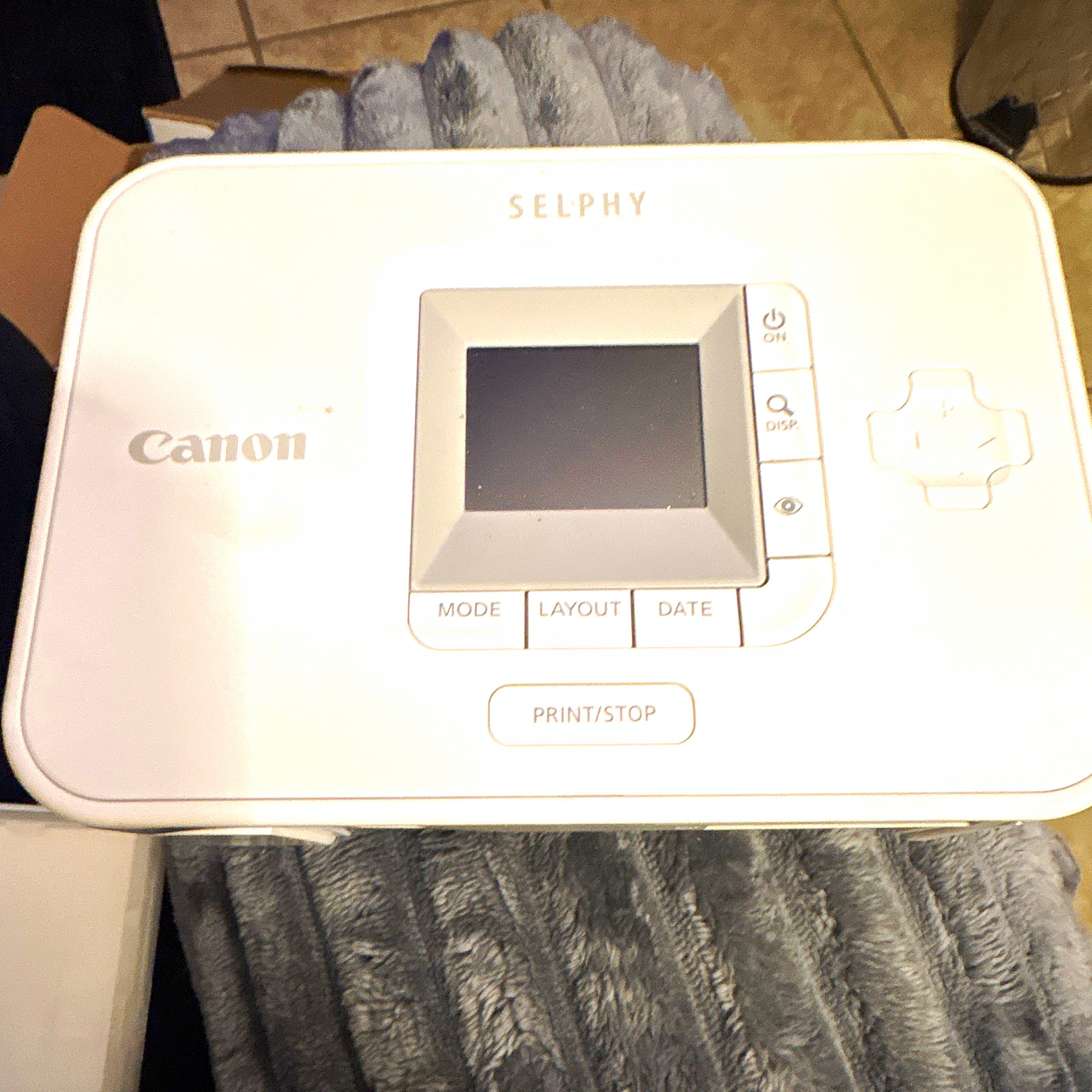 Canon SELPHY CP710 Dye Sublimation Color Photo Printer USB PictBridge Portable