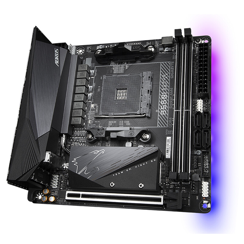 For Gigabyte B550I AORUS PRO AX Motherboard CPU AM4 AMD B550 DDR4 Mini-ITX