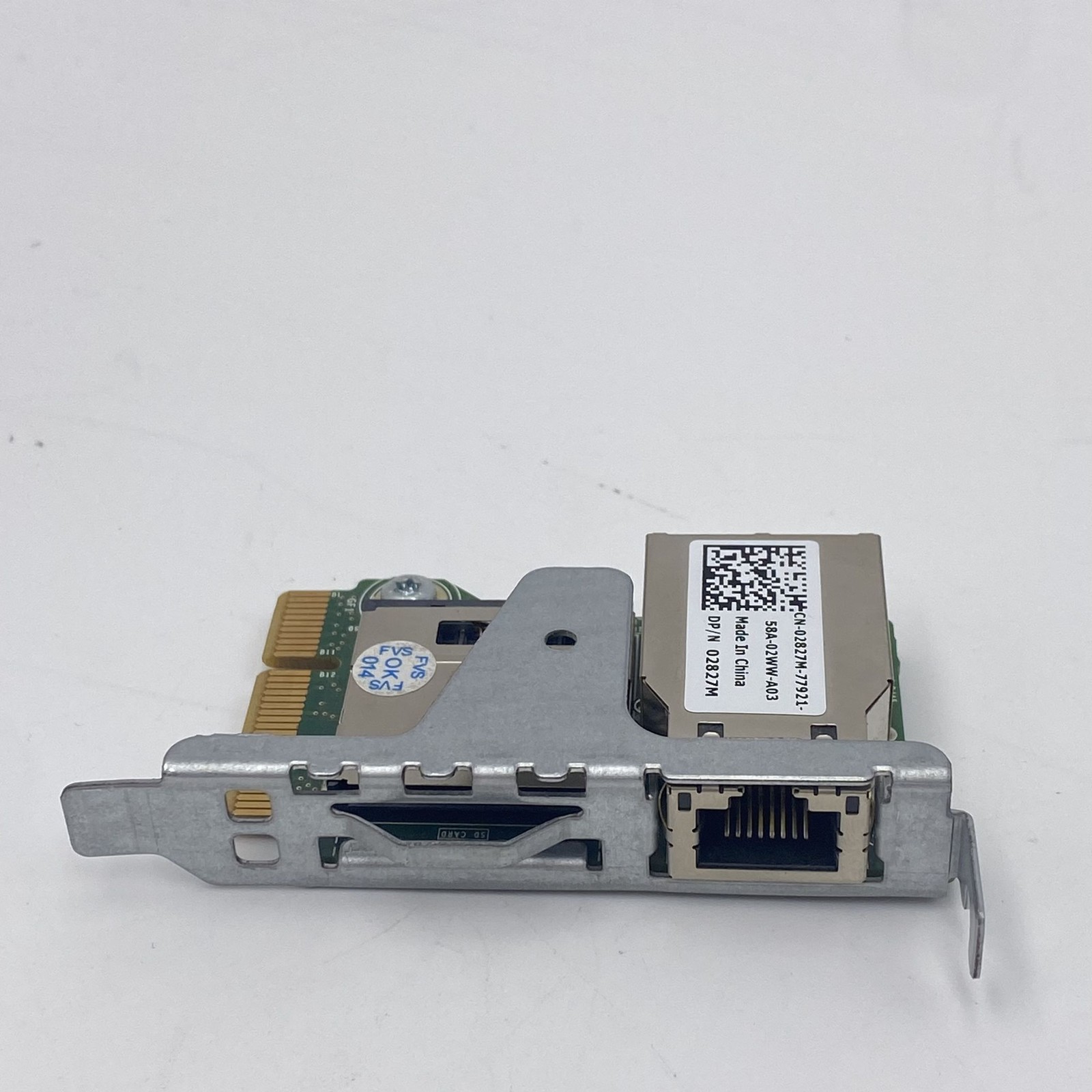 DELL IDRAC7 ENTERPRISE REMOTE ACCESS CARD 02827M 2827M