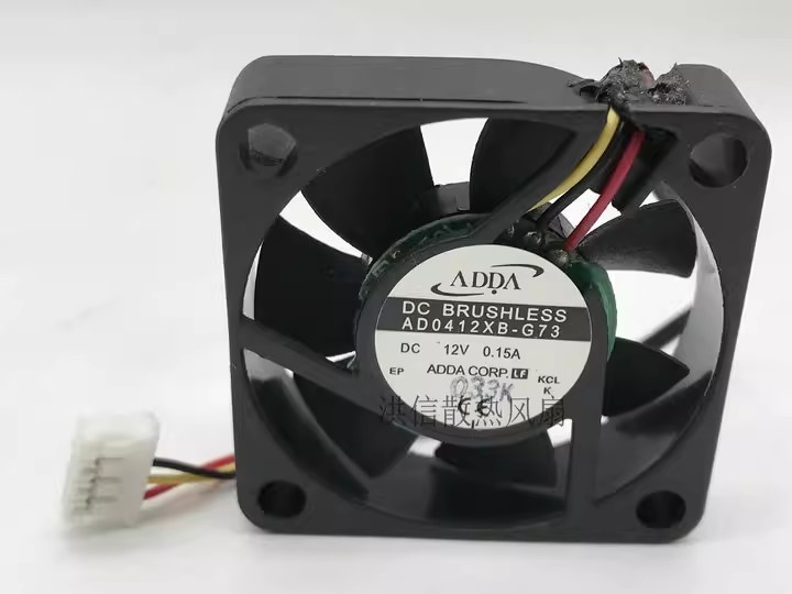 1PCS Brand New Taiwan ADDA 4010 AD0412XB-G73 DC12V 0.15A Dual Ball Bearing