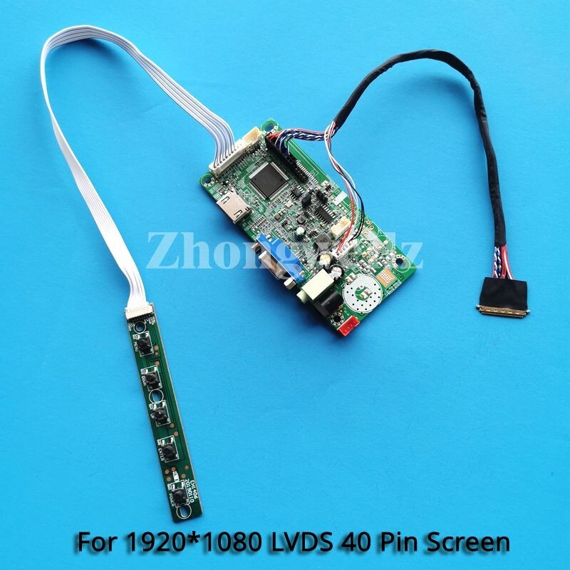 For LP156WF1-TLA1/TLB1 Laptop HDMI+VGA 1920x1080 LVDS-40Pin Controller Board Kit