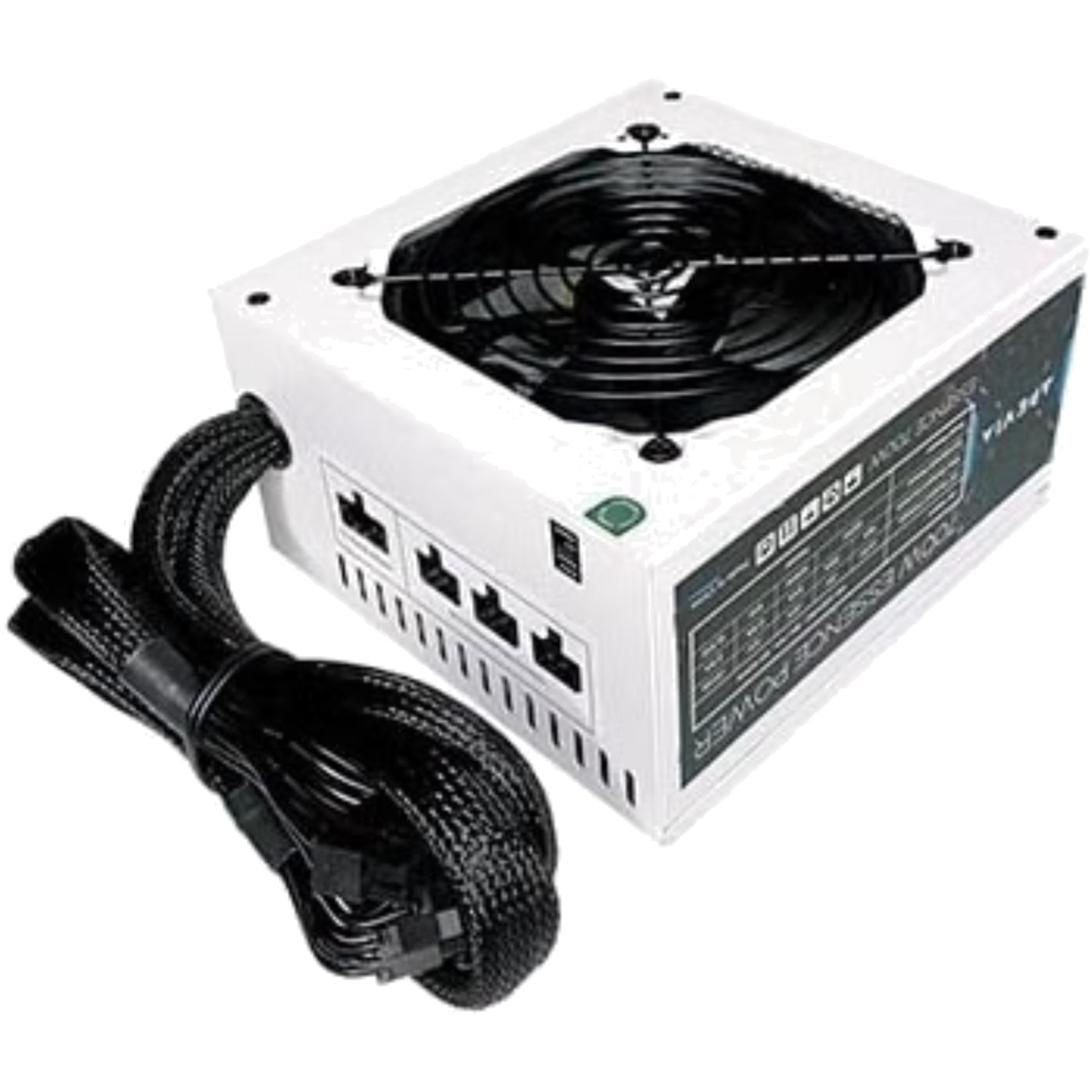 Apevia ATX ES700 WH Essence 700W Semi Modular Power Supply White