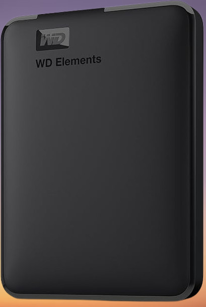 WD 4TB Elements Portable External Hard Drive USB 3.0 PC/Mac WDBU6Y0040BBK-WESN