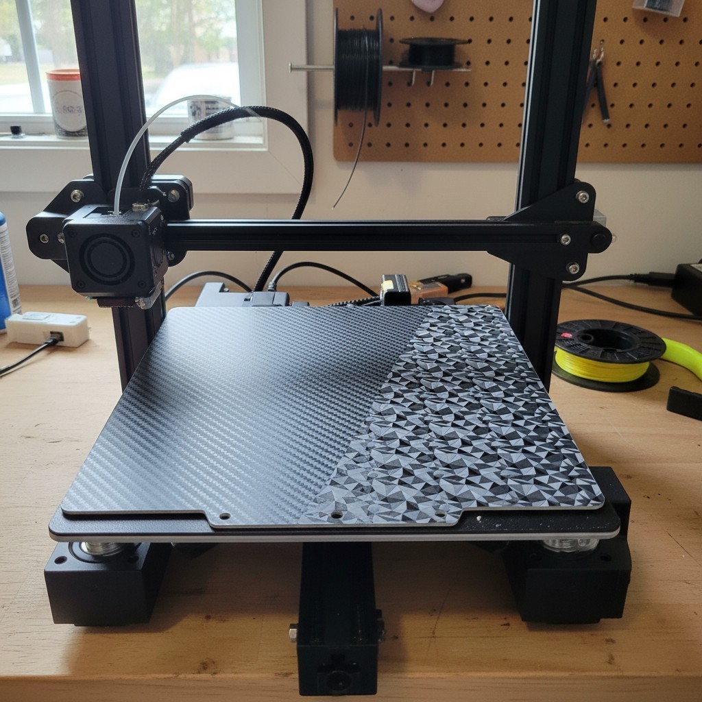 Flashforge Adventurer 5M Pro Build Plate, Textured & Smooth Dual-Surface 235x...