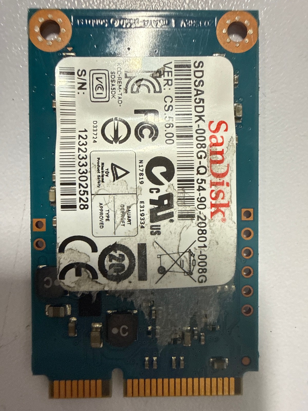 SanDisk SDSA5DK  16GB SATA Grade B